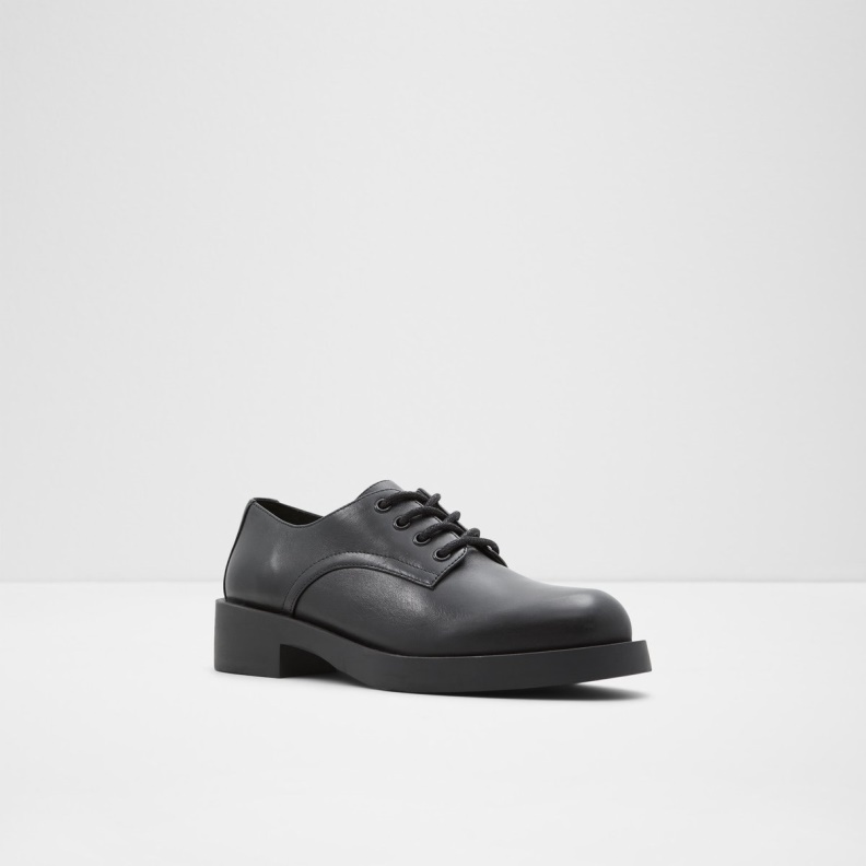 Fashion Aldo Cambridge Oxford Shoe Lug Sole Black