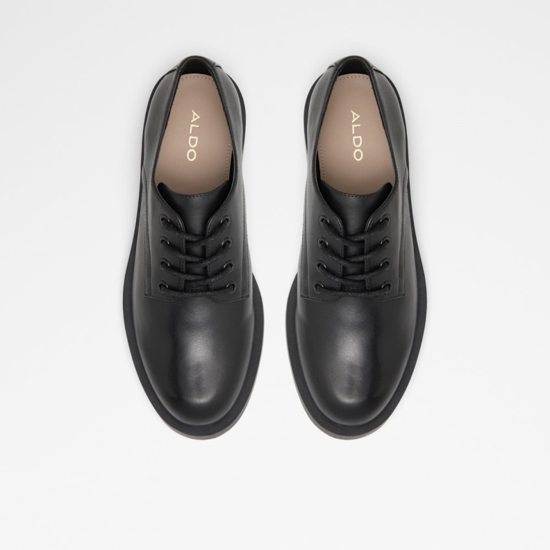 Fashion Aldo Cambridge Oxford Shoe Lug Sole Black