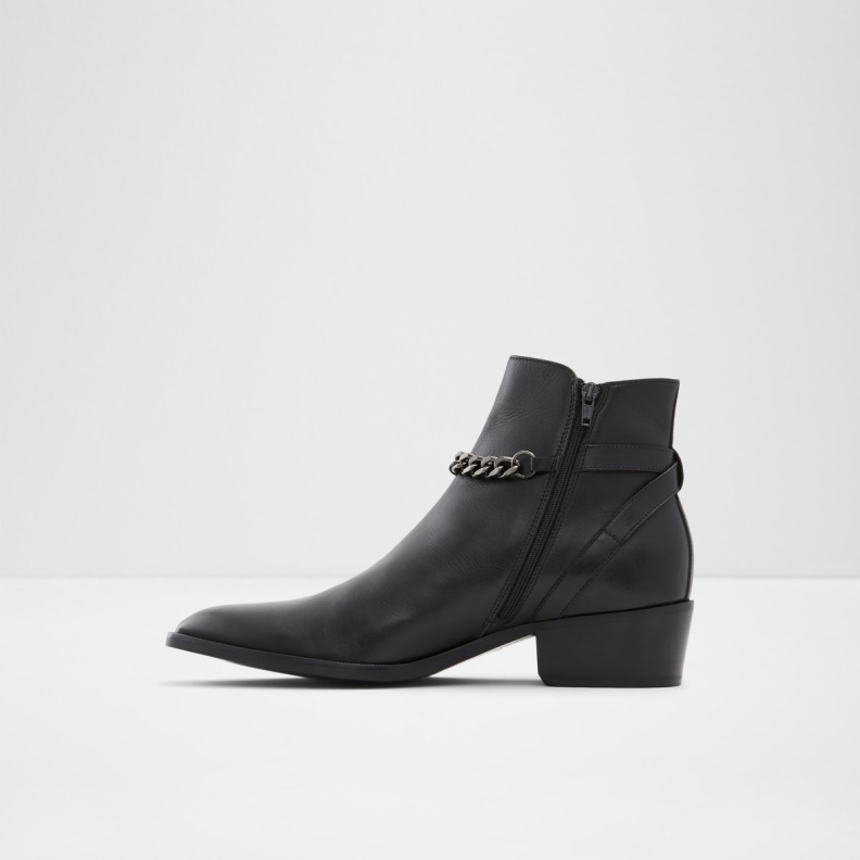 Fashion Black Campero Ankle Boot Aldo