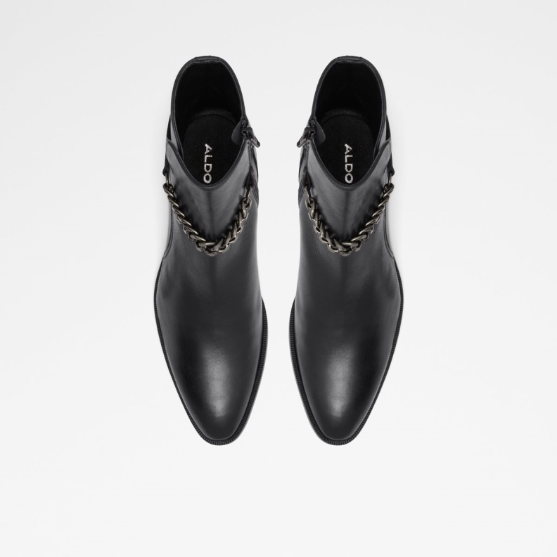 Fashion Black Campero Ankle Boot Aldo