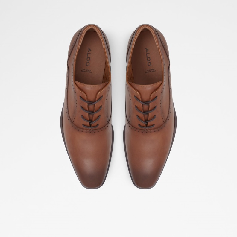 Cognac Aldo Fashion Cardiff Oxford Shoe