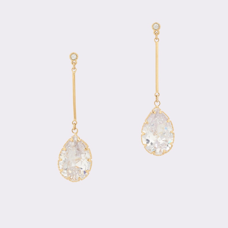 Last Chance Cares Earrings Aldo Fashion Gold-Clear Multi