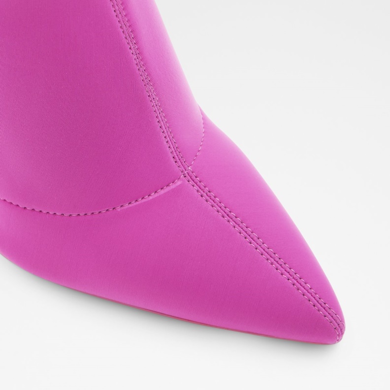 Carmina Ankle Boot Stiletto Heel Medium Pink Aldo Fashion