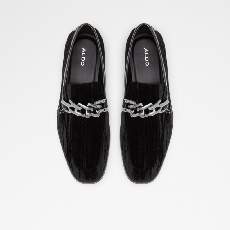 Aldo Celebrio Schwarz Textil Samt Mode