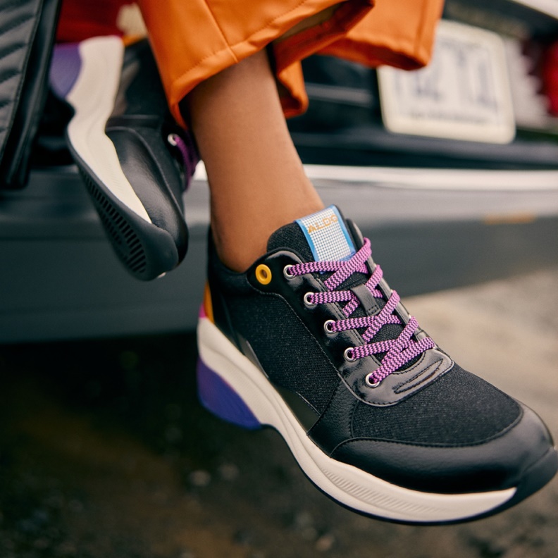 Fashion Aldo Cerina Wedge Sneaker Black