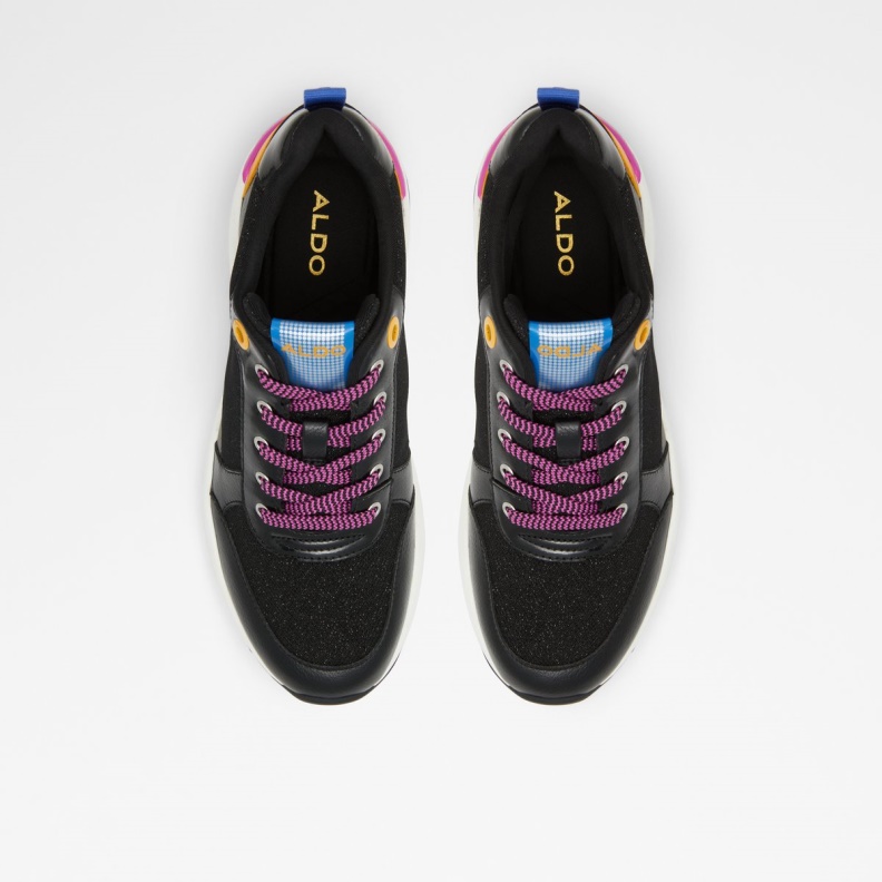 Fashion Aldo Cerina Wedge Sneaker Black