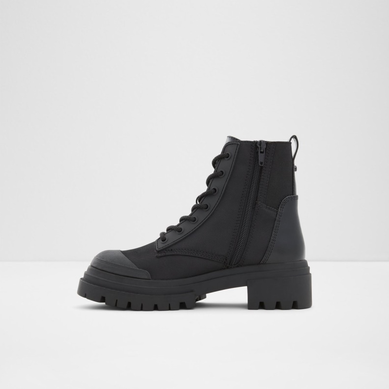 Aldo Sold Out Charline Combat Boot Lug Sole Black Fashion
