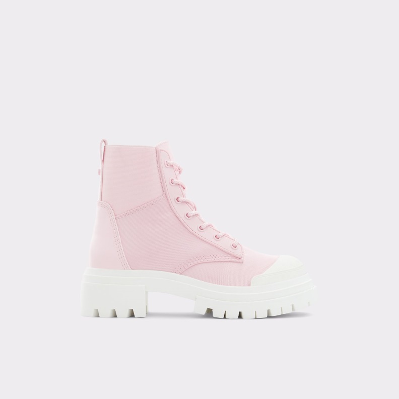 Charline Combat Boot Lug Sole Fashion Aldo Pink