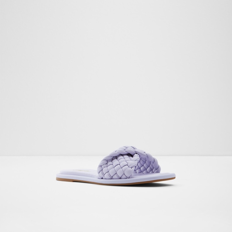 Fashion Aldo Chicago Slide Sandal Purple