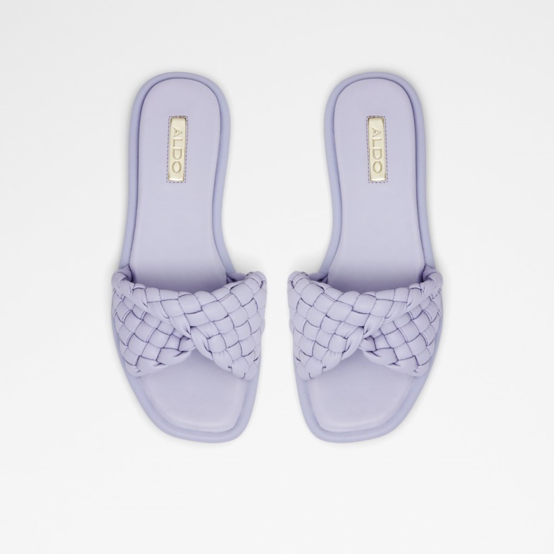 Fashion Aldo Chicago Slide Sandal Purple