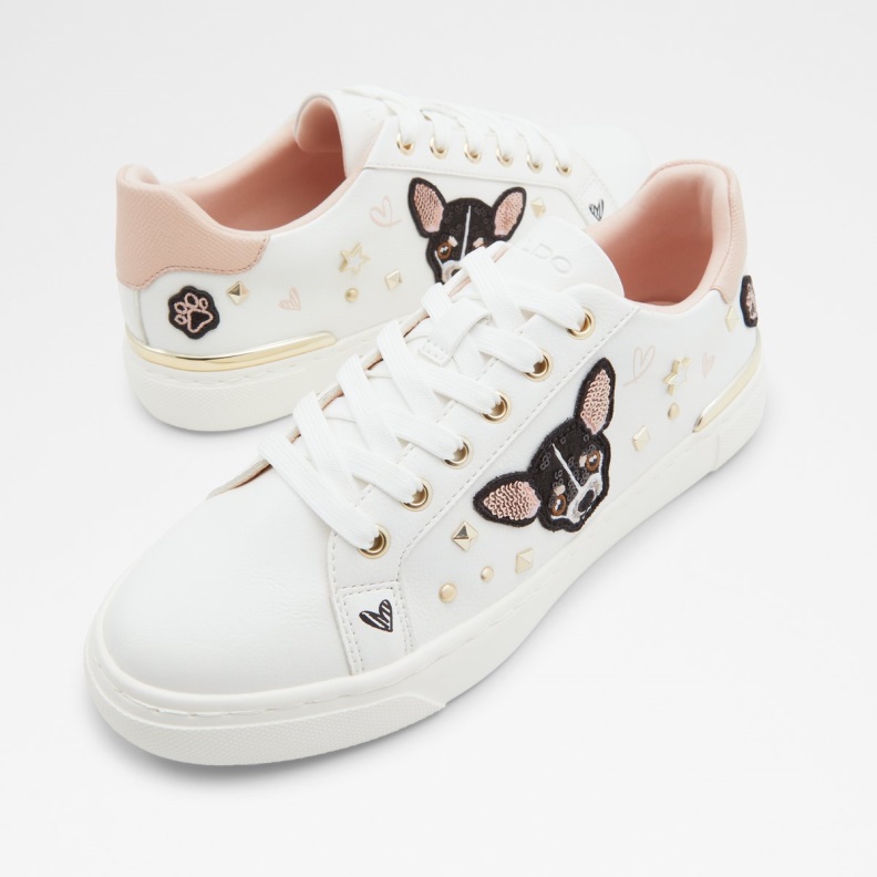 White Aldo Fashion Chicou Low Top Sneaker Cup Sole