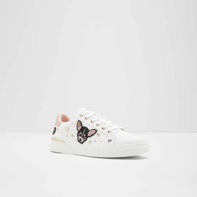 White Aldo Fashion Chicou Low Top Sneaker Cup Sole