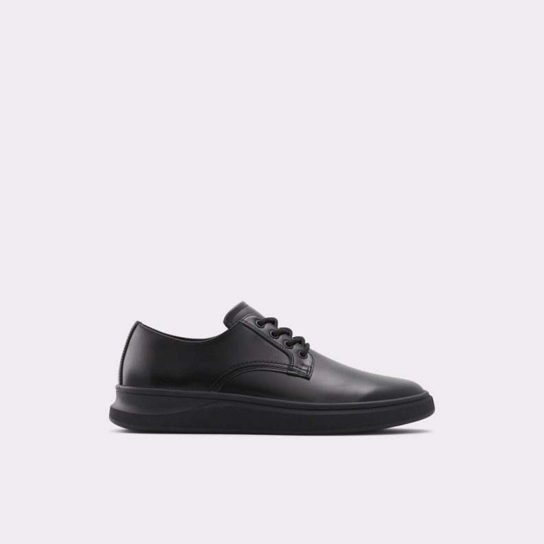 Fashion Black Chromite Oxford Shoe Cup Sole Aldo