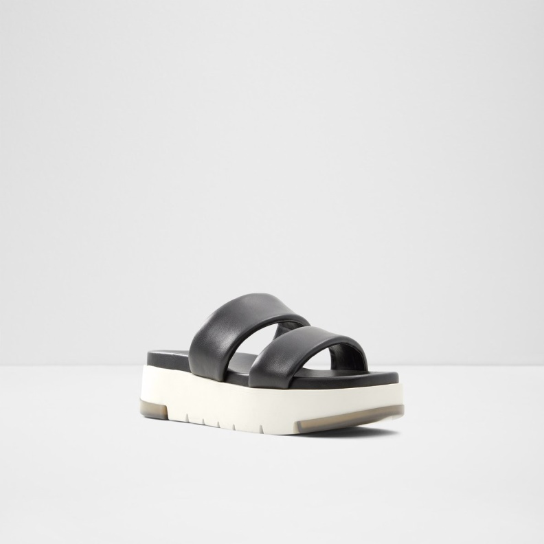Aldo Black Fashion Cirea Wedge Sandal Flatform