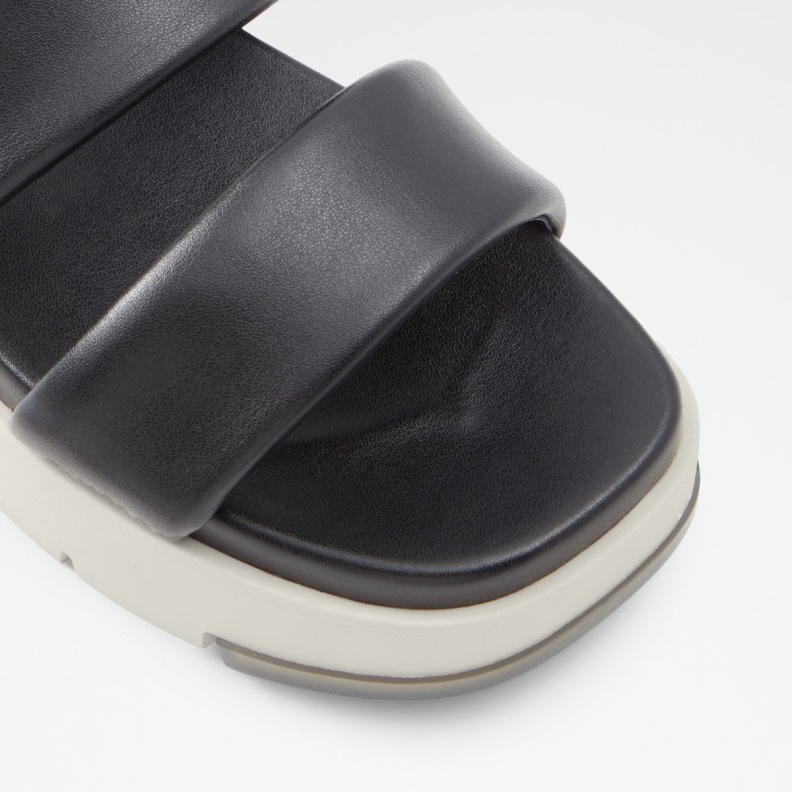 Aldo Black Fashion Cirea Wedge Sandal Flatform