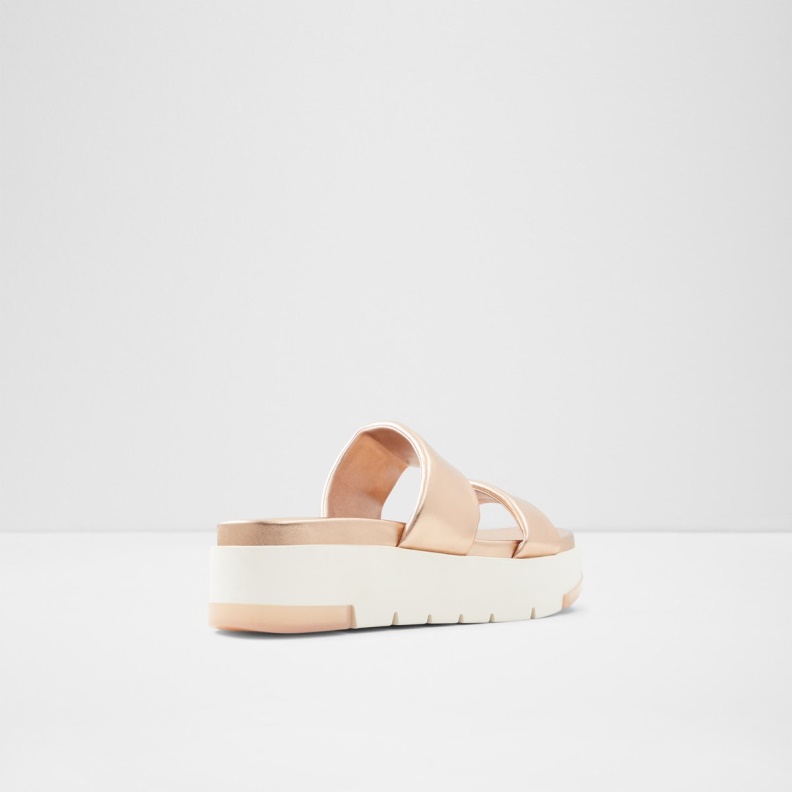 Cirea Wedge Sandal Flatform Aldo Fashion Rose Gold