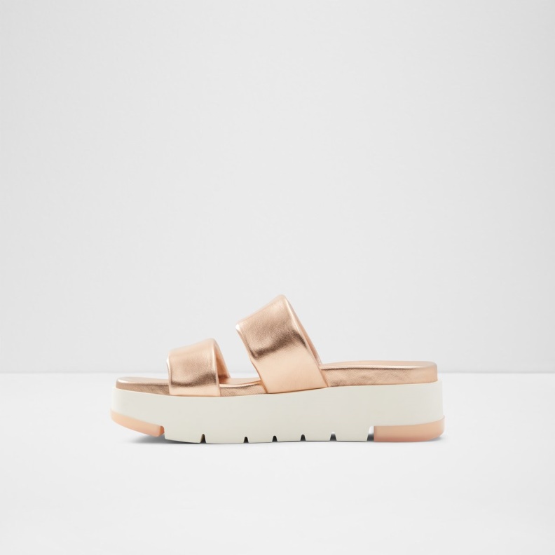 Cirea Wedge Sandal Flatform Aldo Fashion Rose Gold