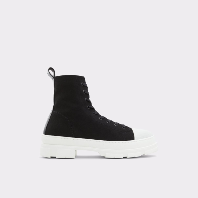 Fashion Aldo Clubb Lace Up Ankle Boot Black