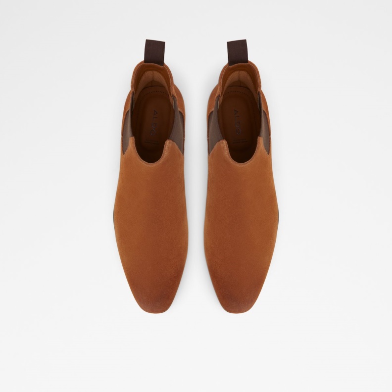 Fashion Aldo Cord Chelsea Boot Cognac