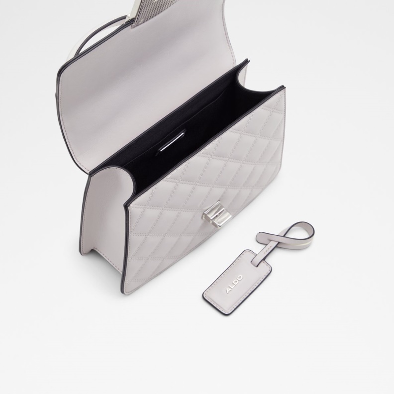 Gray Cottin Top Handle Bag Aldo Fashion