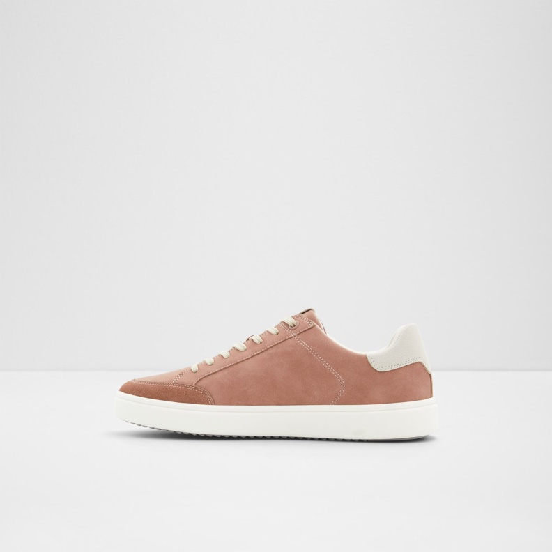 Aldo Fashion Medium Beige Courtspec Low Top Sneaker Cup Sole