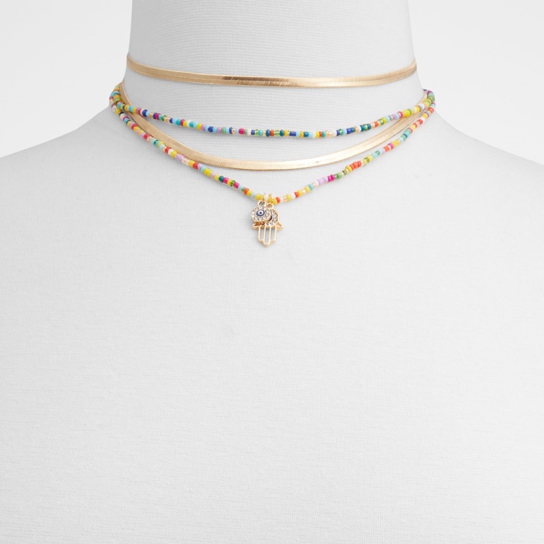 Bright Multi Aldo Fashion Creiclya Necklace