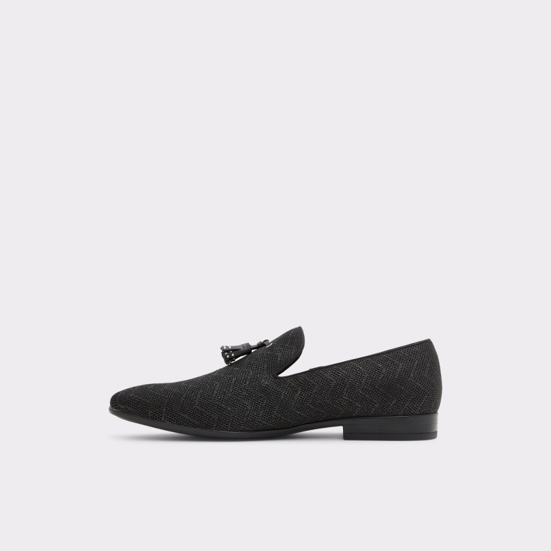 Black Textile Fashion Aldo Croham Loafer