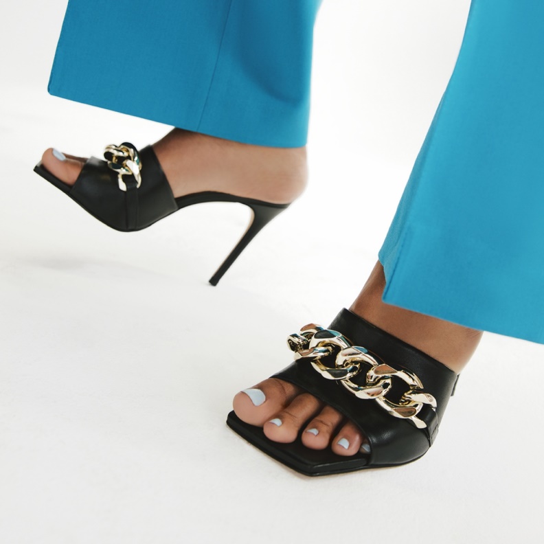 Black Cubetto High Heel Sandal Stiletto Heel Aldo Fashion