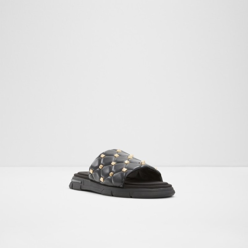 Aldo Fashion Black Synthetic Patent Cuciro
