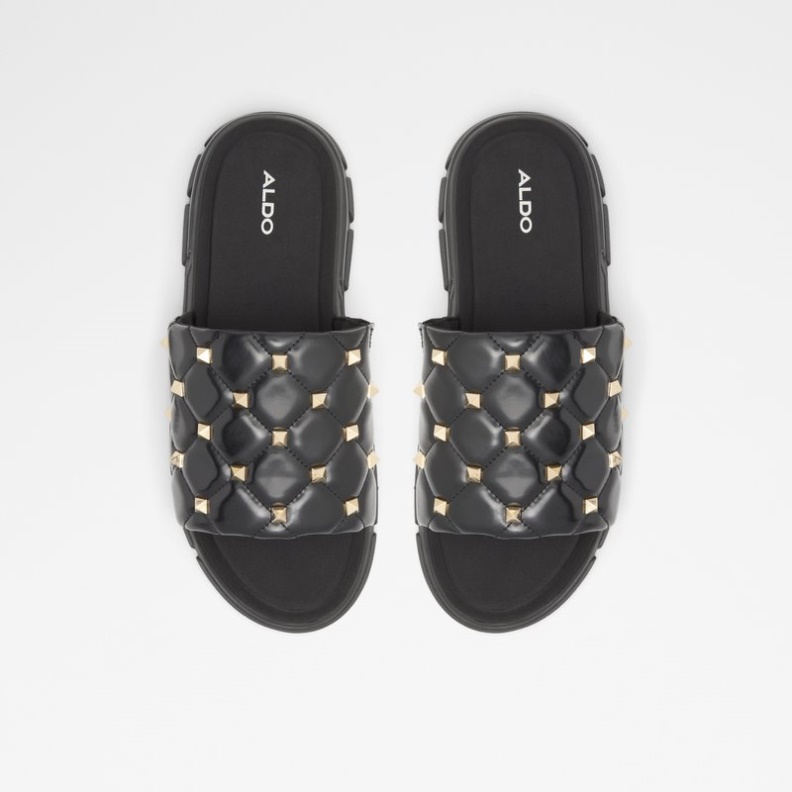 Aldo Fashion Black Synthetic Patent Cuciro