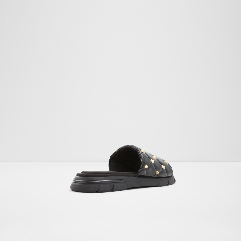 Cuciro Slide Sandal Fashion Black Synthetic Patent Aldo