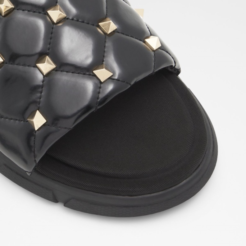 Cuciro Slide Sandal Fashion Black Synthetic Patent Aldo