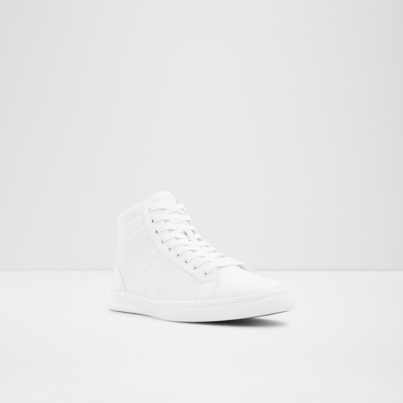 Fashion White Cupido High Top Sneaker Aldo