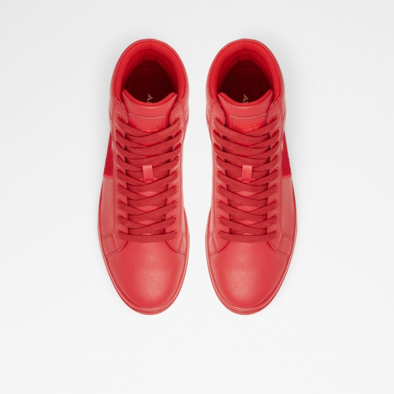 Aldo Cupido High Top Sneaker Red Fashion