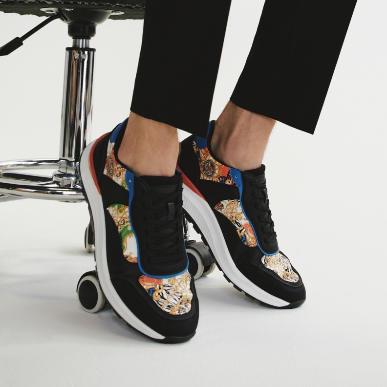 Black Aldo Fashion Cypher Jogger Sole Sneaker