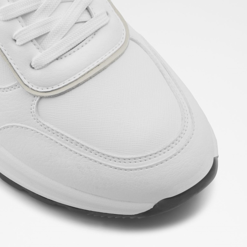 Aldo White Fashion Cypher Low Top Sneaker