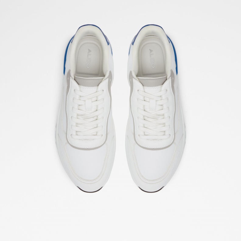 Aldo White Fashion Cypher Low Top Sneaker