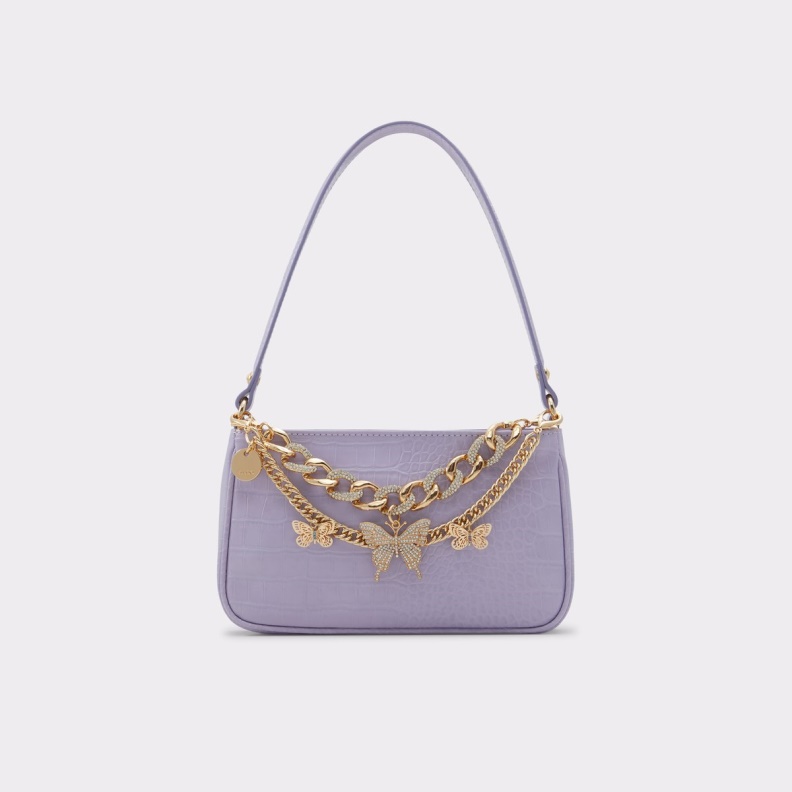 Aldo Fashion Light Purple Dalsbybae Shoulder Bag