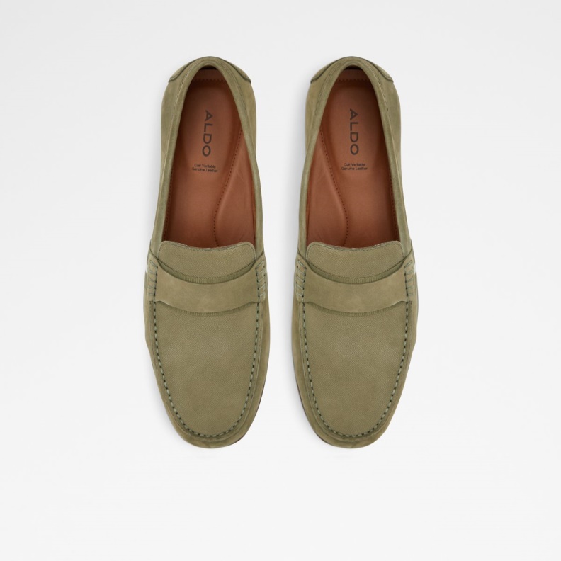 Aldo Fashion Damianflex Driving Shoe Medium Green