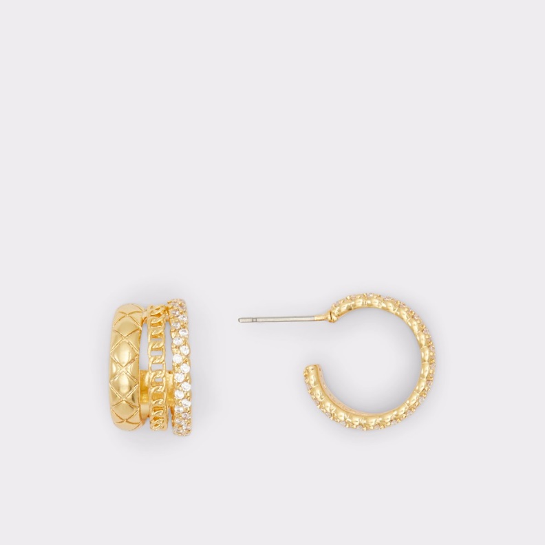 Fashion Gold-Clear Multi Aldo New Arrival Deirien Earrings