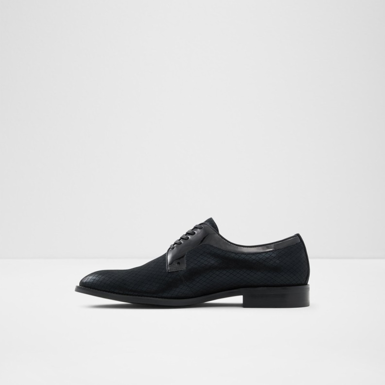 Black Leather Print Fashion Aldo Derreck Oxford Shoe
