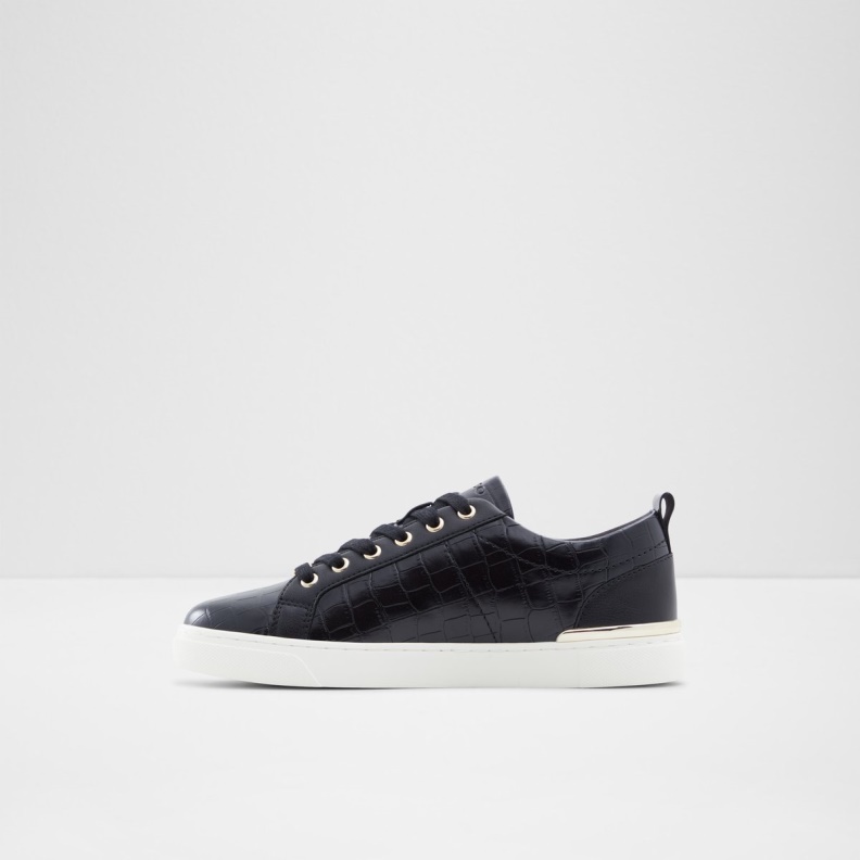 Aldo Fashion Black Dilathielle Low Top Sneaker Cup Sole