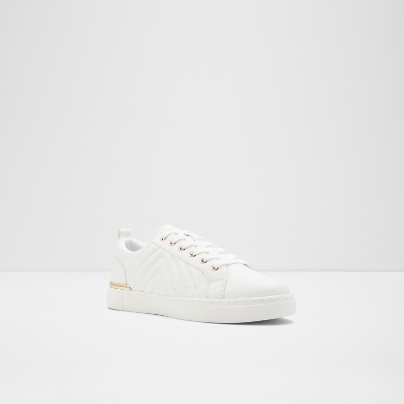 Dilathielle Low Top Sneaker Cup Sole Fashion White Synthetic Quilted Aldo
