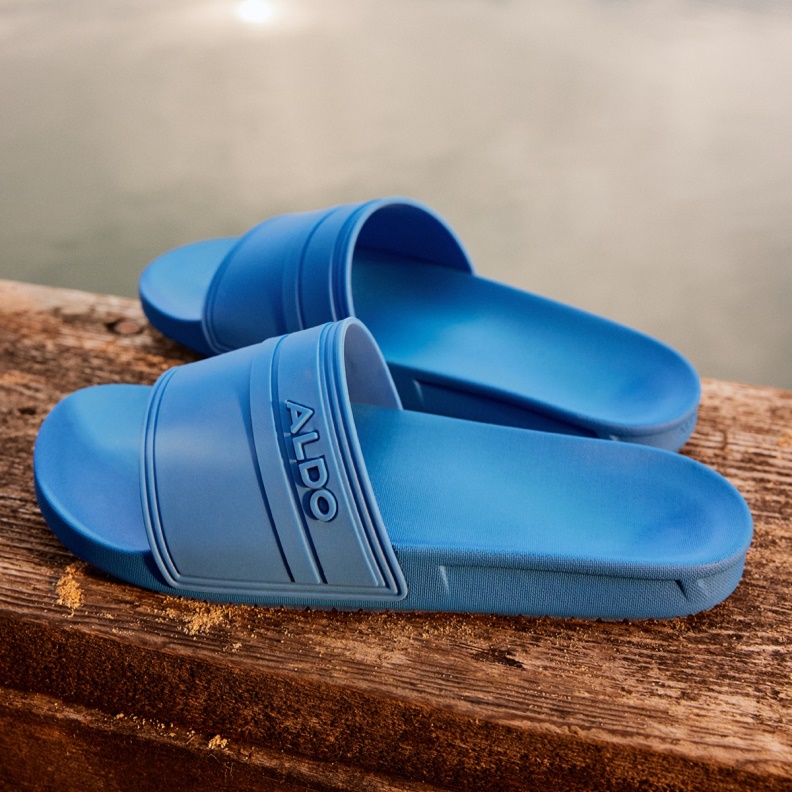 Aldo Blue Fashion Dinmore Slide Sandal