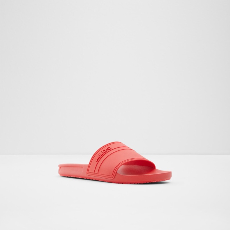 Aldo Fashion Red Dinmore Slide Sandal