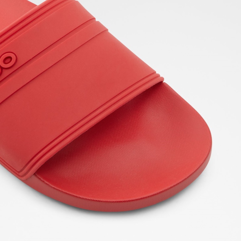 Aldo Fashion Red Dinmore Slide Sandal
