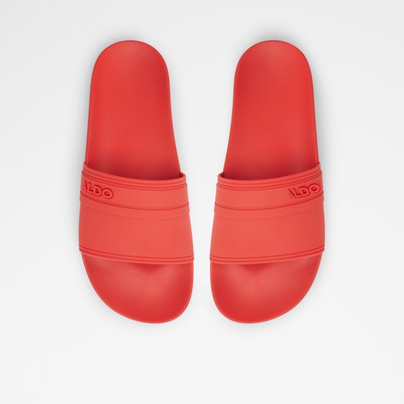 Aldo Fashion Red Dinmore Slide Sandal