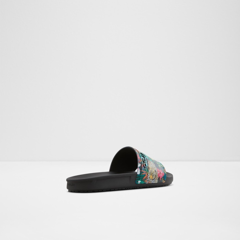 Dinmore Slide Sandal Aldo Fashion Black Multi