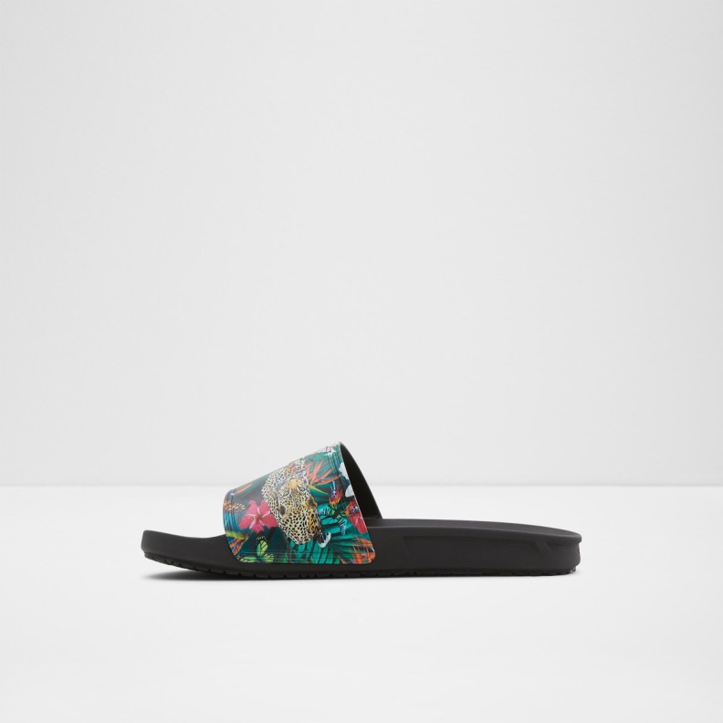 Dinmore Slide Sandal Aldo Fashion Black Multi