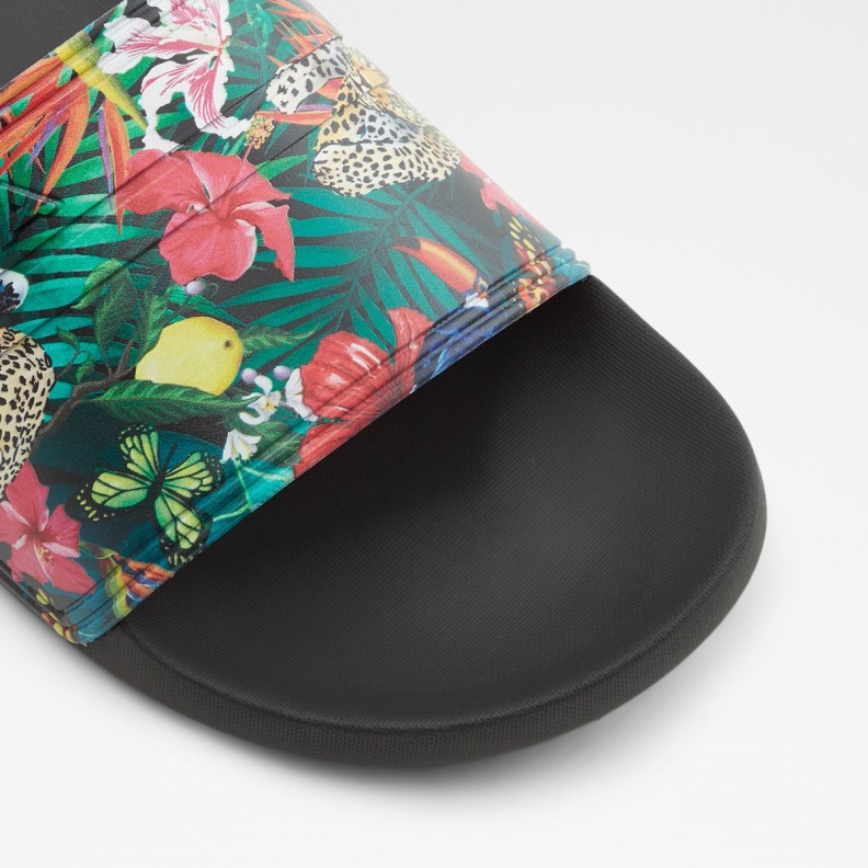 Dinmore Slide Sandal Aldo Fashion Black Multi